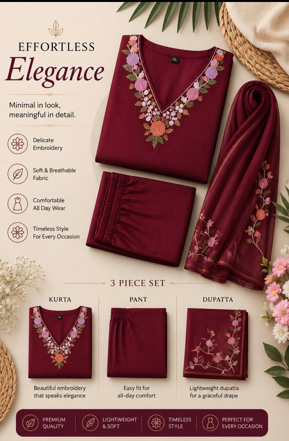 soft cottons suit