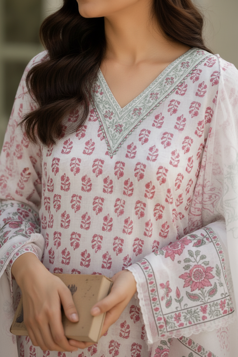 Soft cottons suit