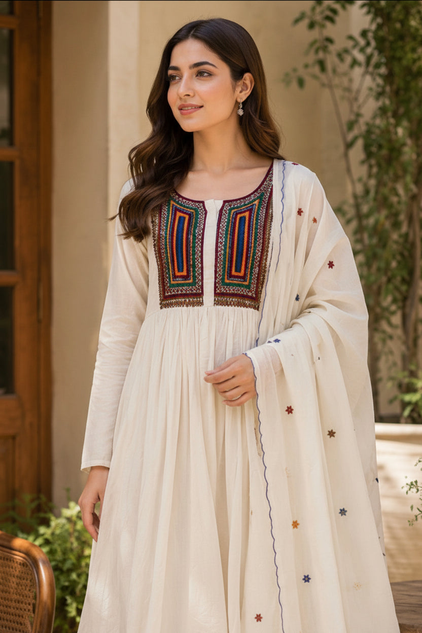 Cream  Cotton set