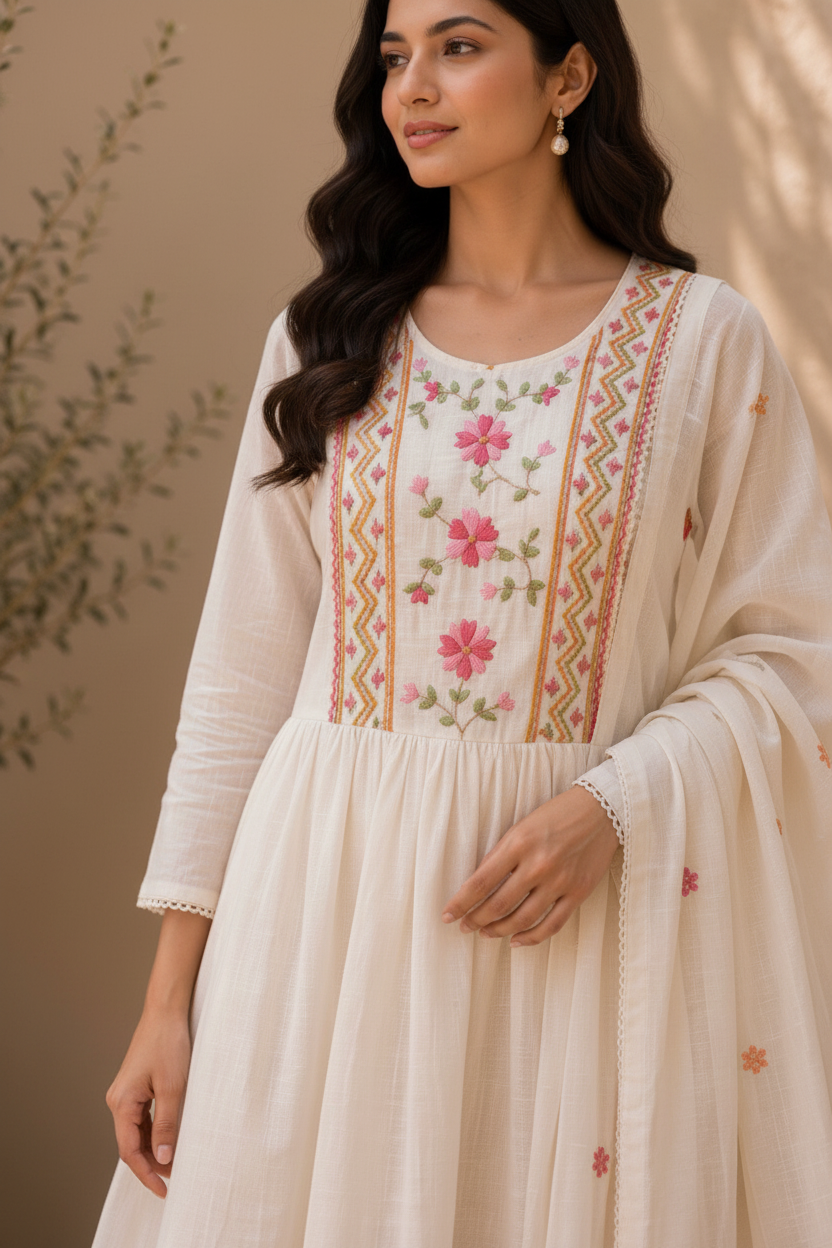 Kora cotton suit