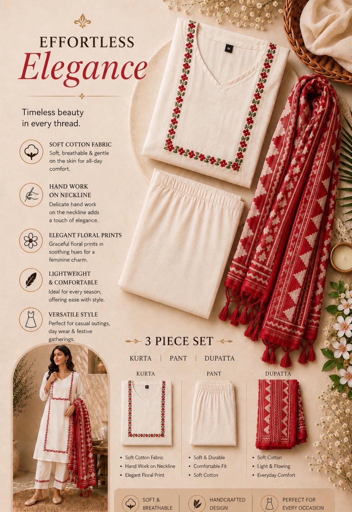 Khadi soft cotton