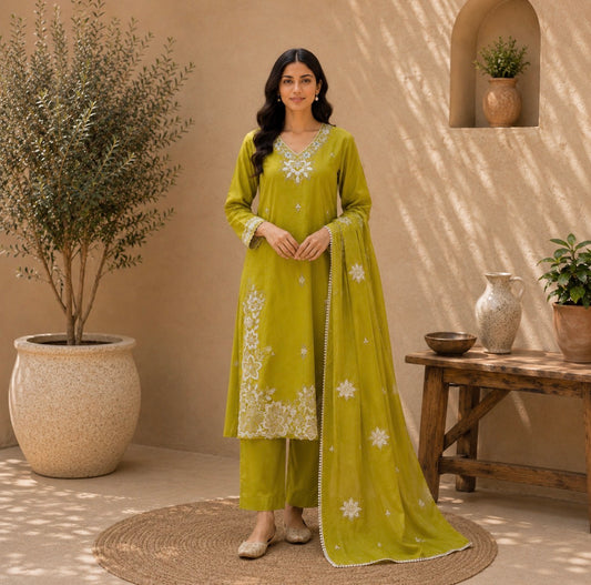 Cotton salwar suit set