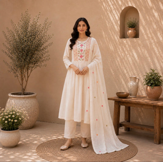 Kora cotton suit