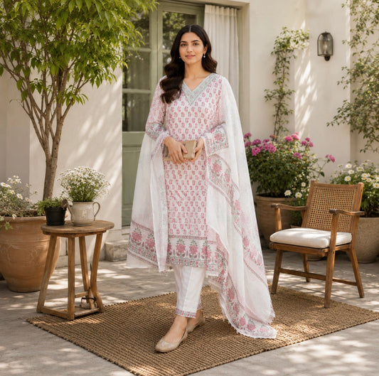 Soft cottons suit
