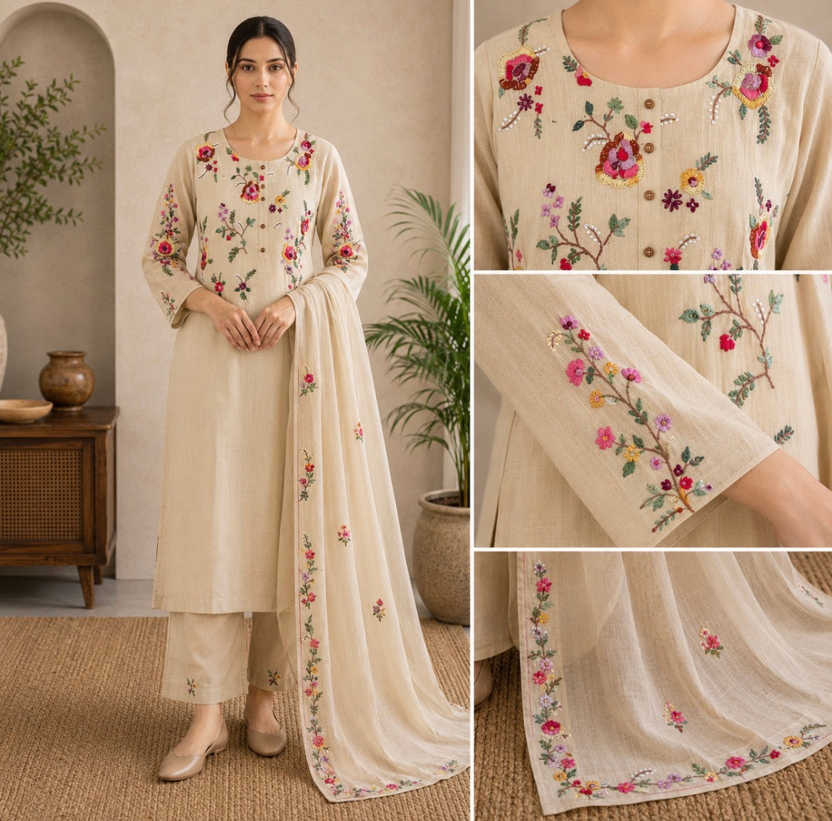 Coffee Handwork Suit